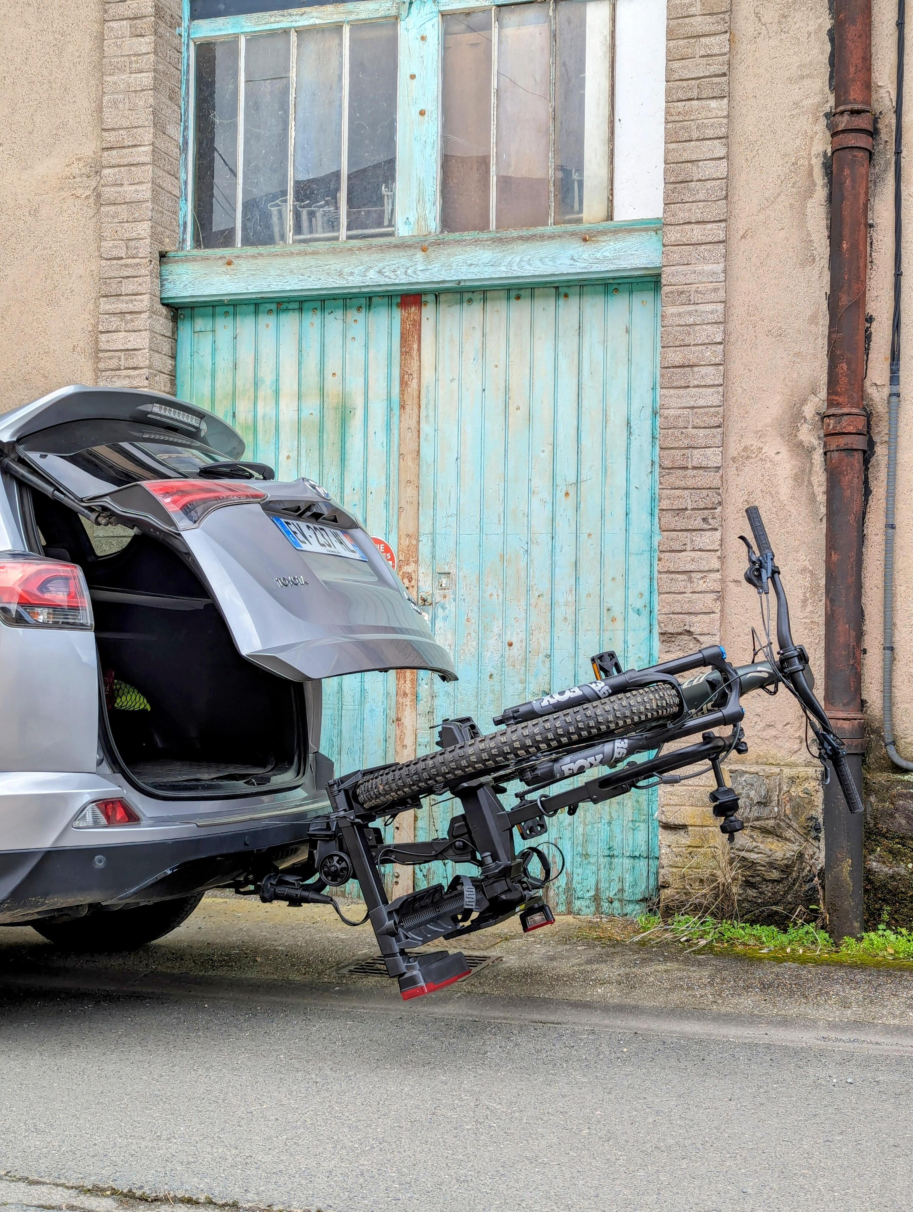 E-Scorpion pro2 opvouwbare fietsendrager voor 2 elektrische fietsen 7/7