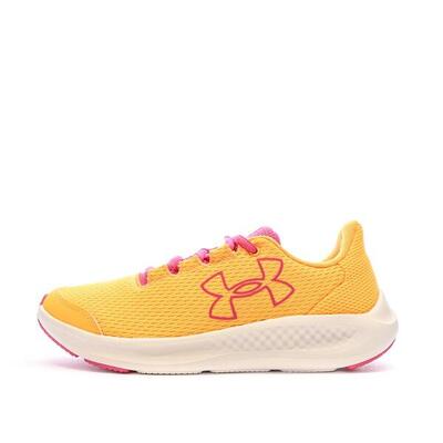 Under armour charged pursuit 3 oranje hardloopschoenen dames
