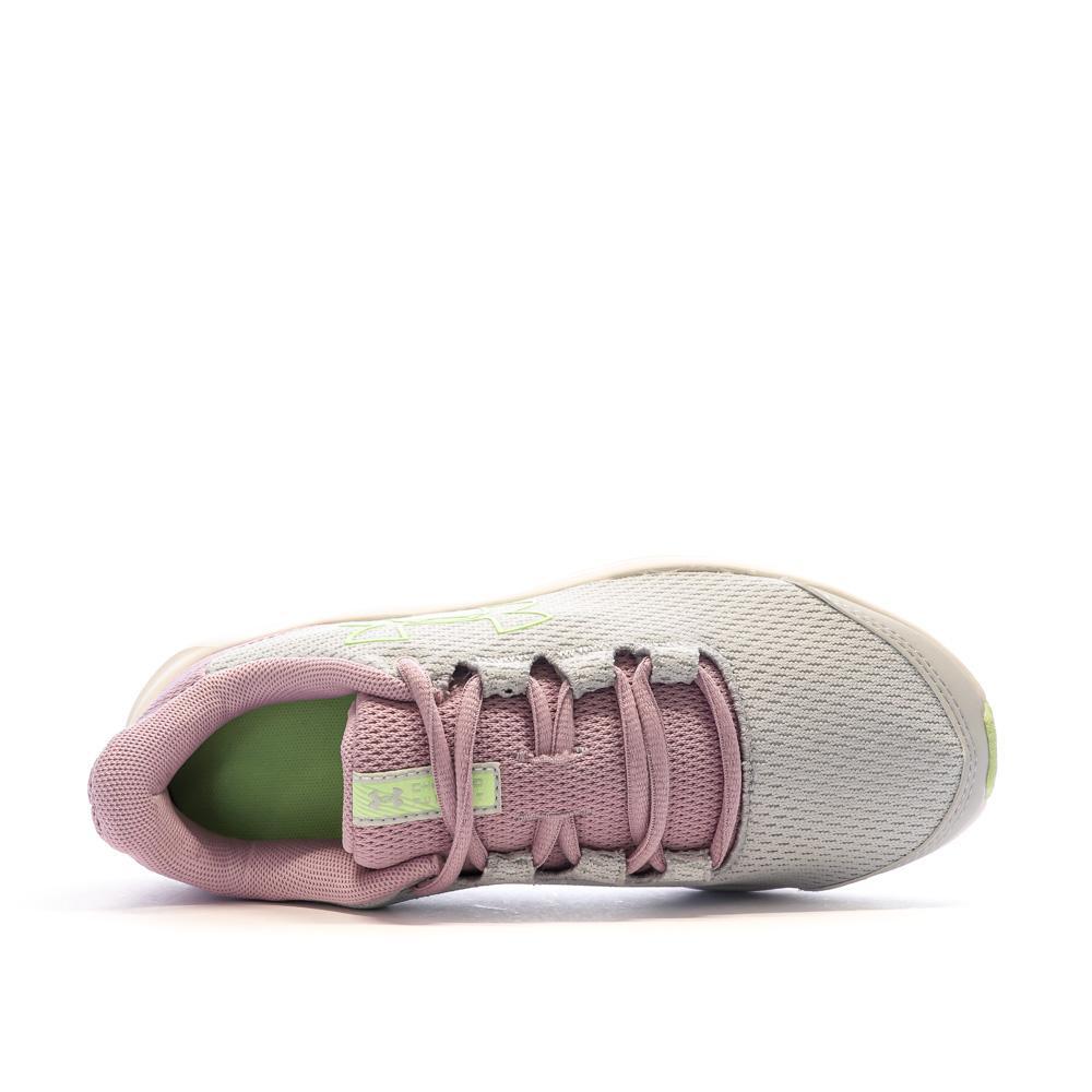 Chaussures de Running Gris/Rose Femme Under Armour Charged Pursuit 3 4/7