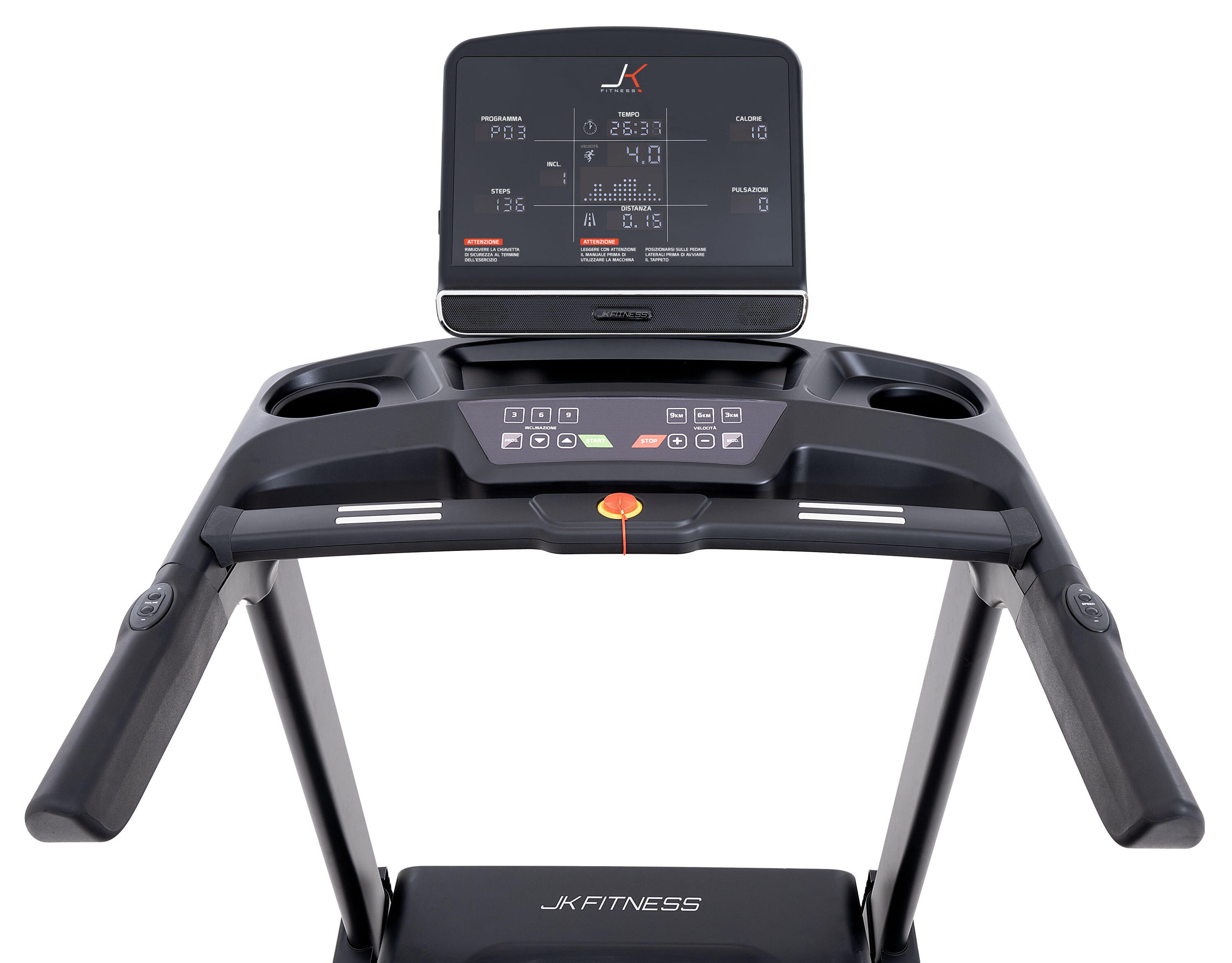 Tapis roulant JK Fitness JK 164 Compatibile APP Zwift e Kinomap 2/7
