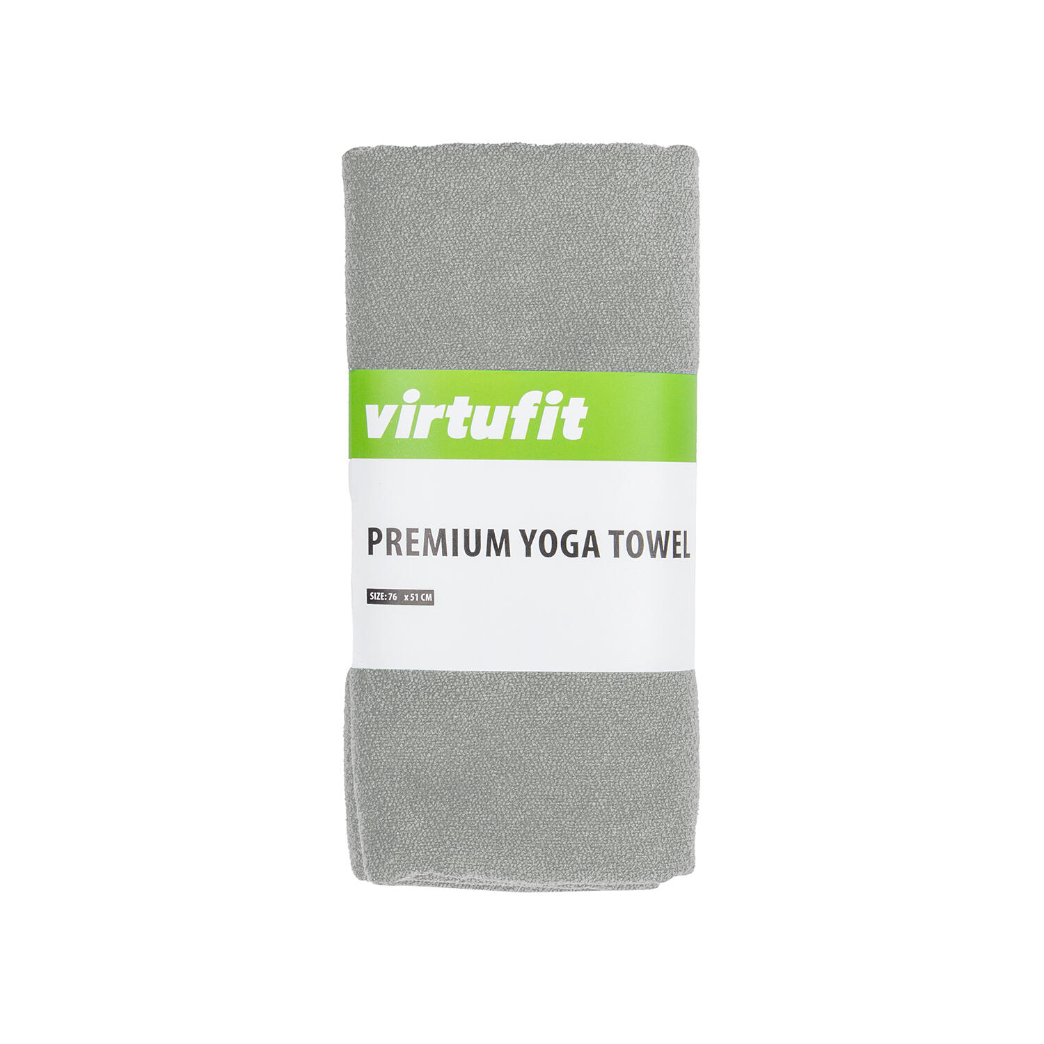 Premium Yogahandtuch - Mikrofaser - 76 x 51 cm - Naturgrau 2/6