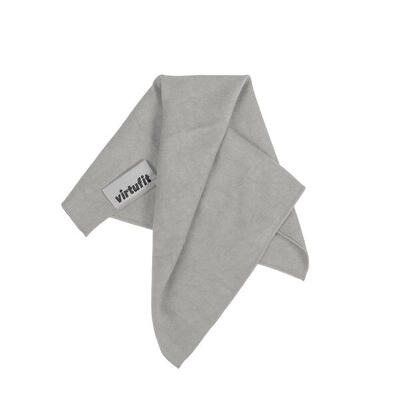 Premium yoga handdoek - microvezel - 76 x 51 cm - natural grey