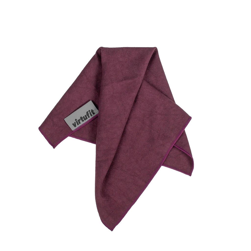 Premium Yoga Towel - Microfiber - 76 x 51 cm - Mulberry