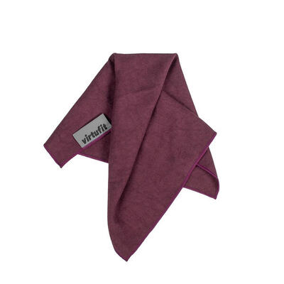 Premium yoga handdoek - microvezel - 76 x 51 cm - mulberry