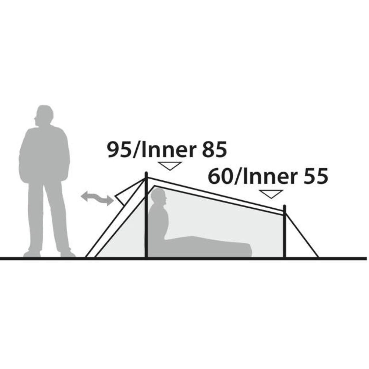 Robens Outdoors Cress 1 Pro Poled Adventure Tunnel Tent 7/7