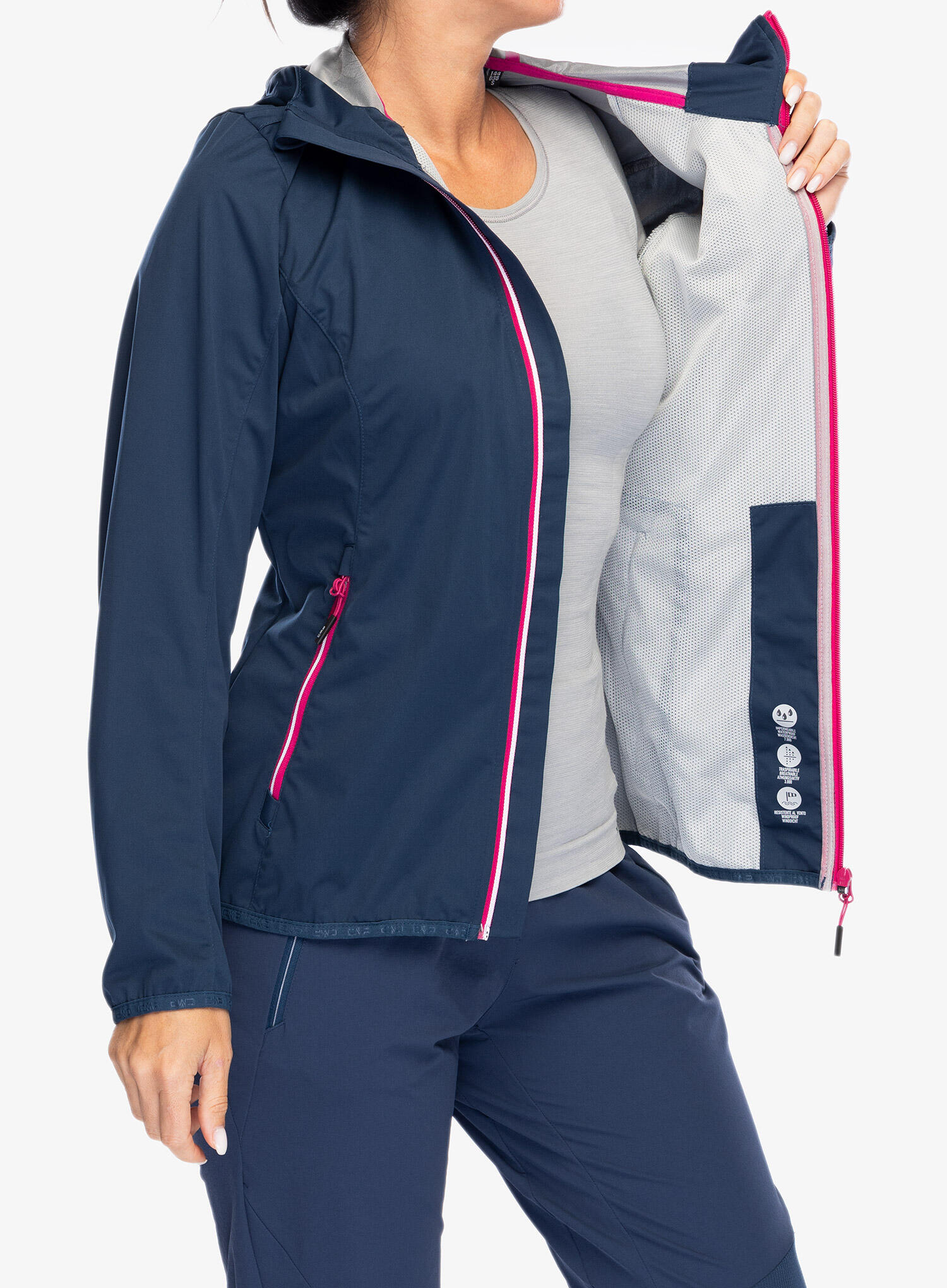 CMP Damen Softshelljacke Woman Jacket Fix Hood 32A6066 7/7