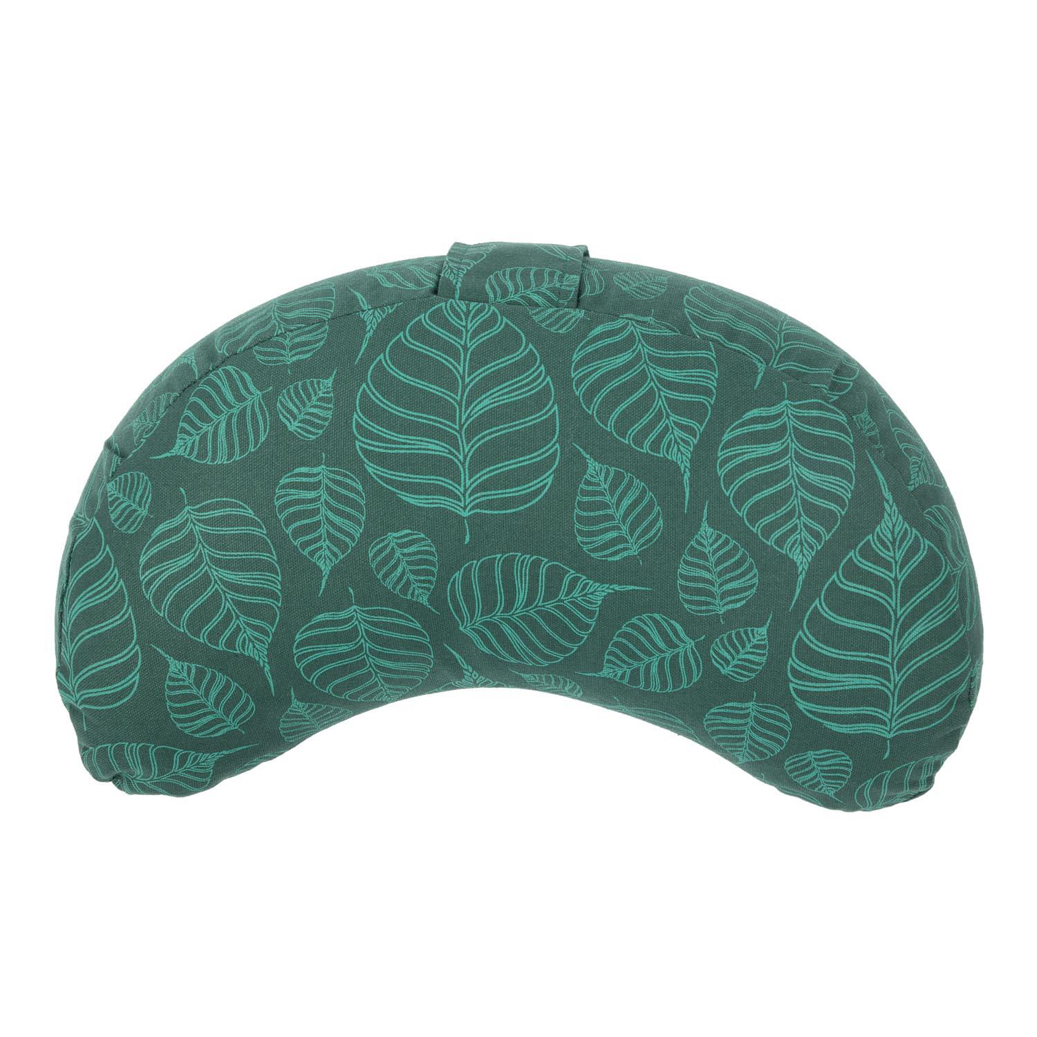 BODHI Maharaja Collection: Design Meditationskissen YOGI MOND Bodhi Leaves, deep green