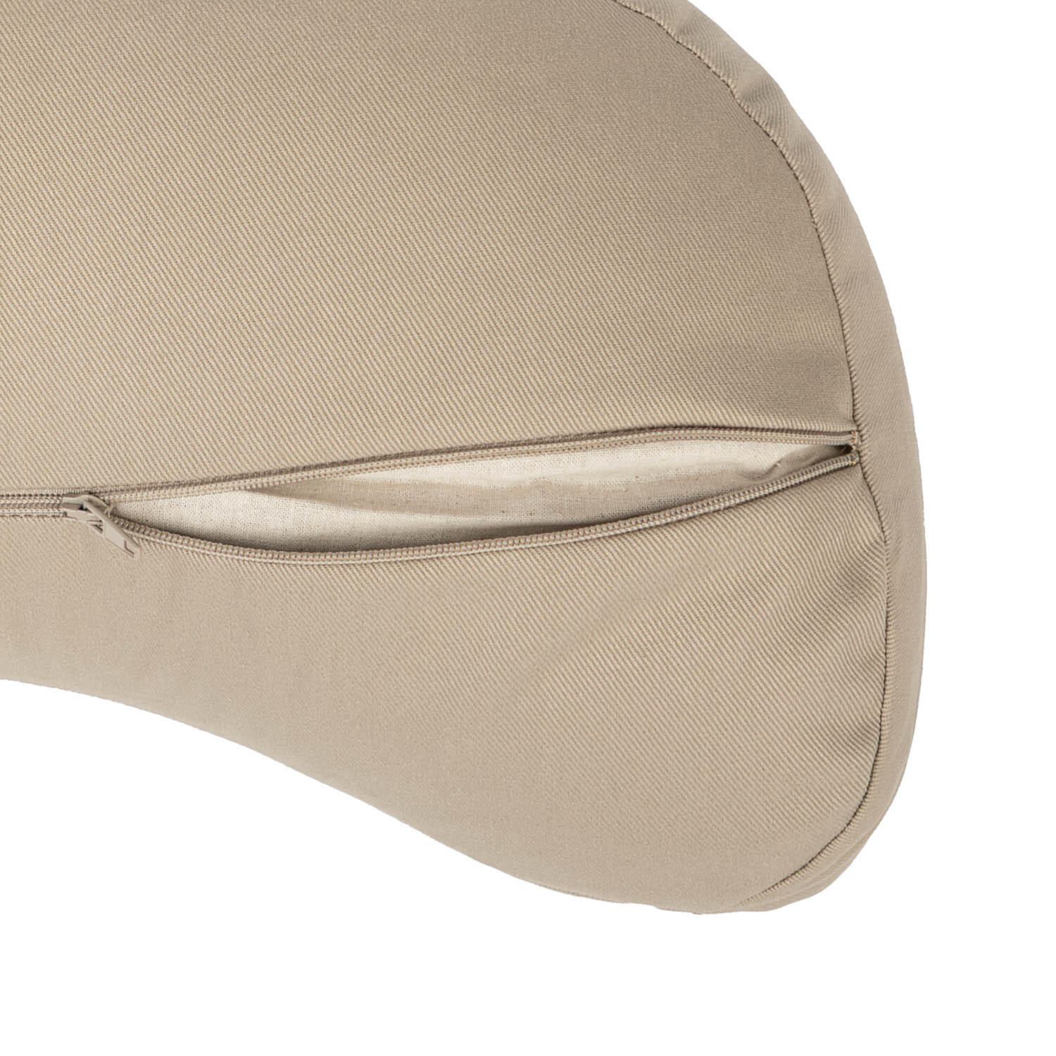 Meditationskissen YOGI MOND ECO Buchweizenfüllung light taupe 3/6