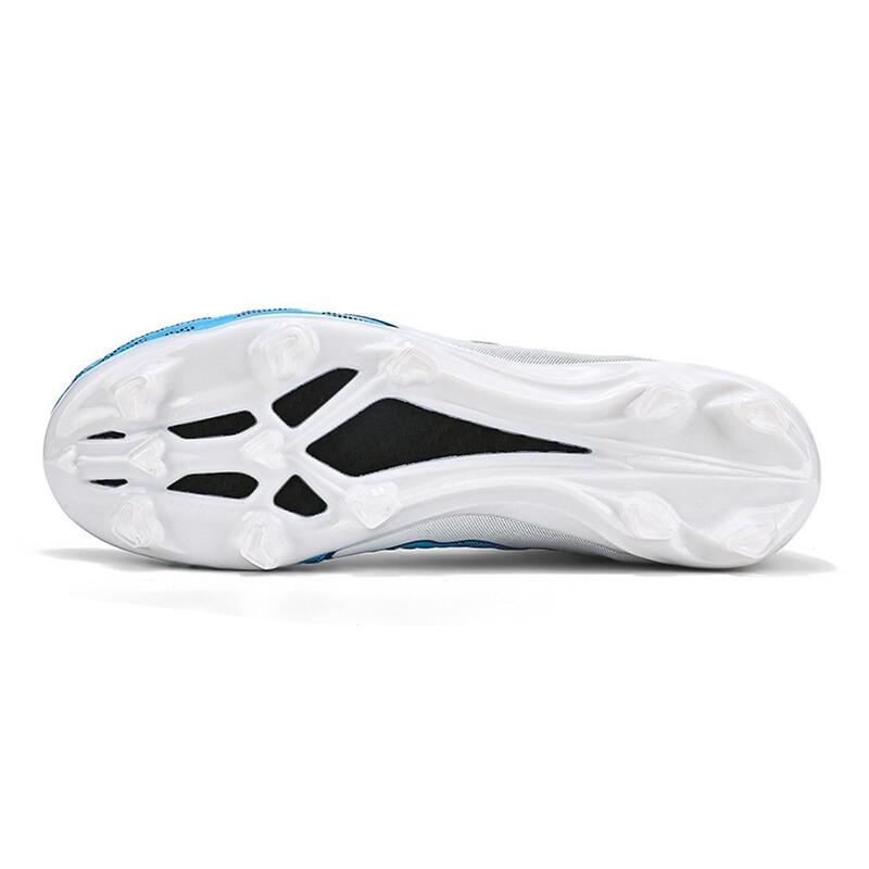 Ghete de fotbal MBrands, 8.1 cu glezna , crampoane, alb 38