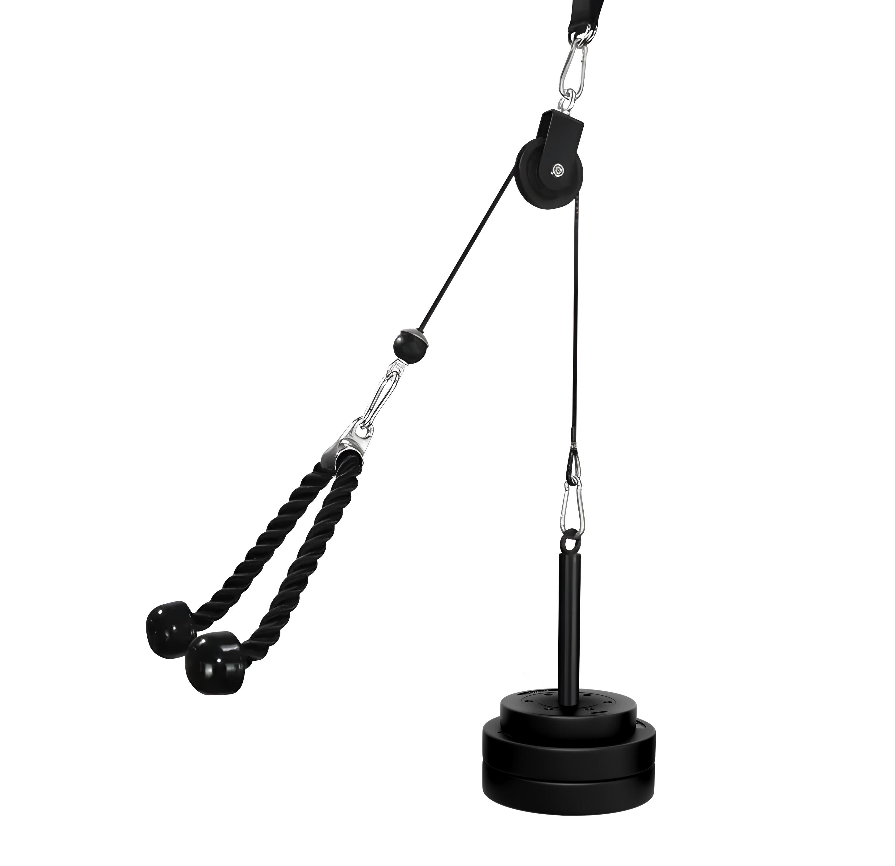 Kabelzug-Station Zugstange und Scheibenhalterung Agile 20 Athler Belastung 120kg 3/4
