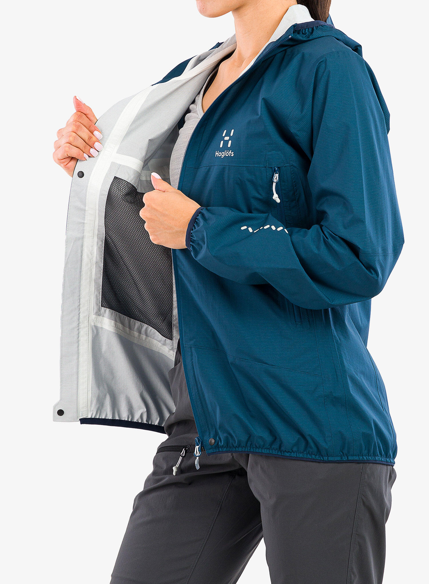 Kurtka z membraną damska Haglofs L.I.M Proof Jacket 5/7