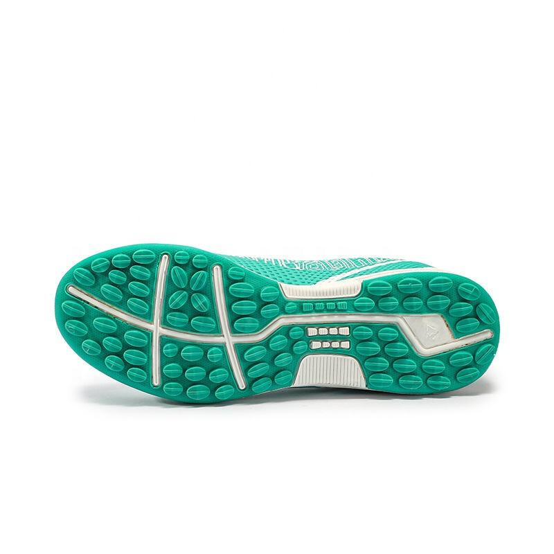 Ghete de fotbal copii, MBrands, 7.7  pentru teren sintetic, verde 37