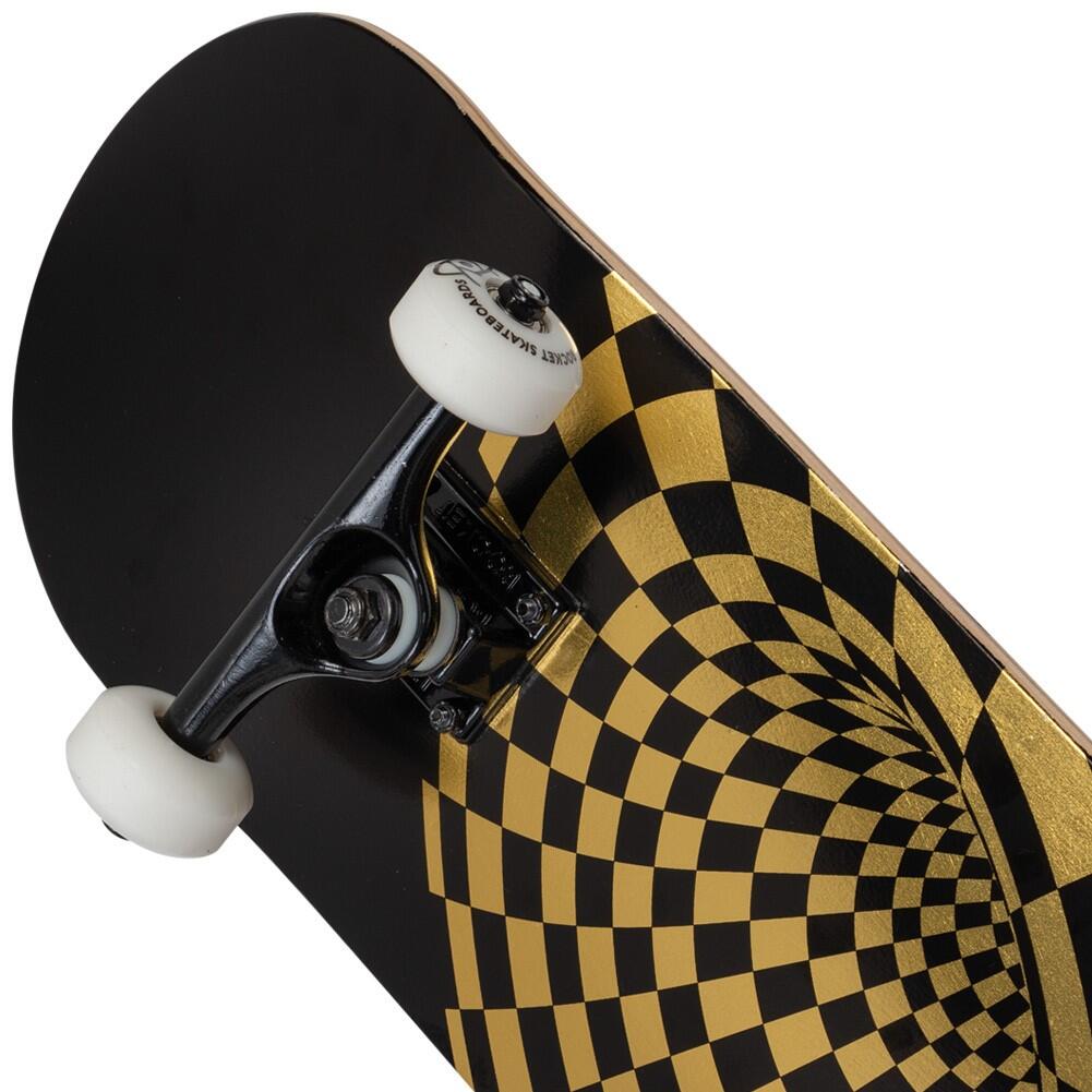 Rocket Vortex Foil Gold 8" Skateboard 5/5