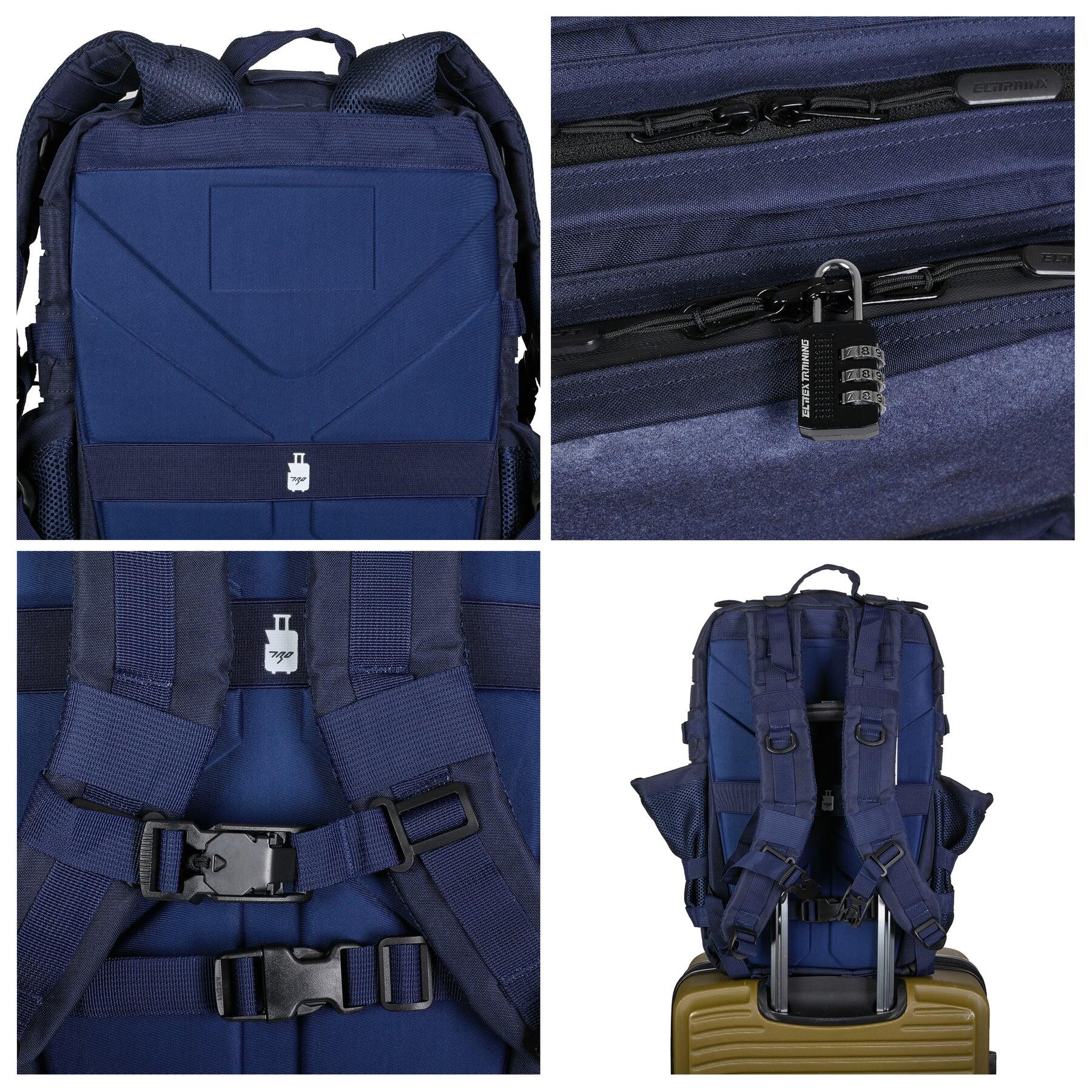 Sac à Dos Elitex V2 Bleu 45L Cabine Entraînement Imperméable 2/8