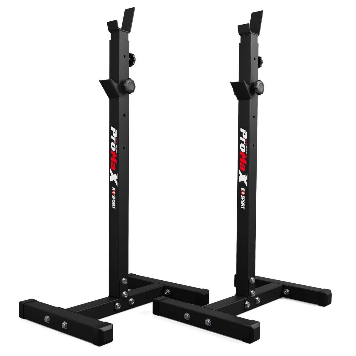 K-sport - Squat Stand Rack - Rack À Squat - Noir|rouge - No Size - Decathlon