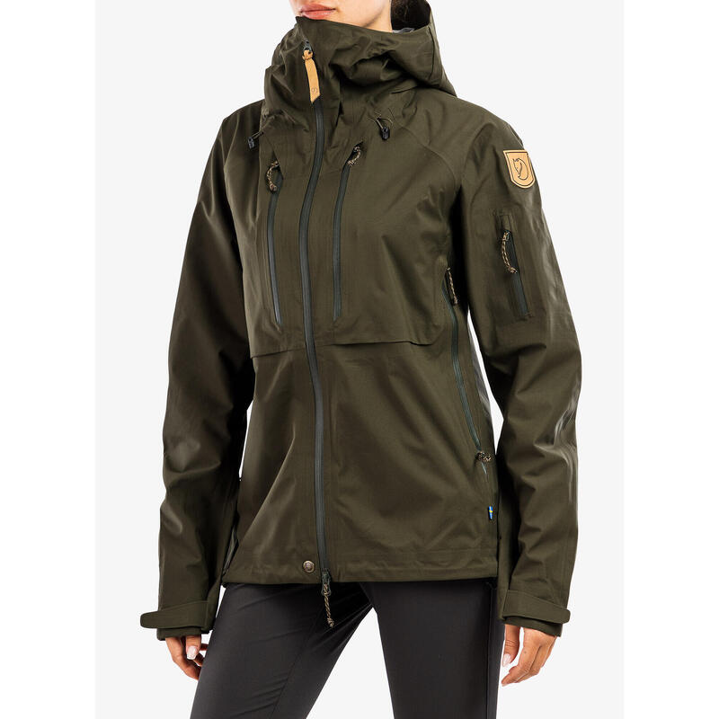 Dzseki Fjällräven Keb Eco-Shell Zöld