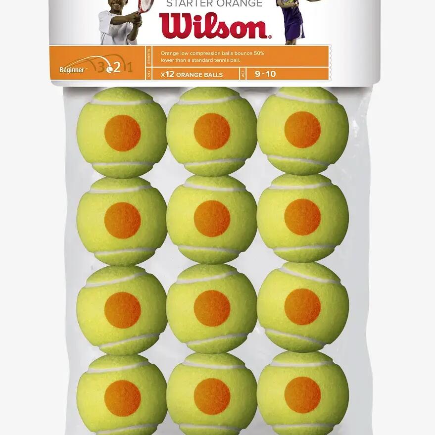 Wilson Starter Tour Orange Tennis Balls - 12 Pack