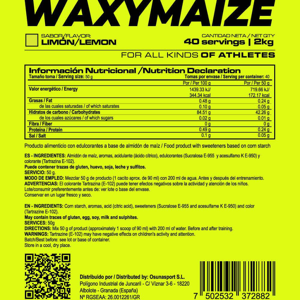Waxy Maize - 2 kg Citron de MASmusculo 4/4