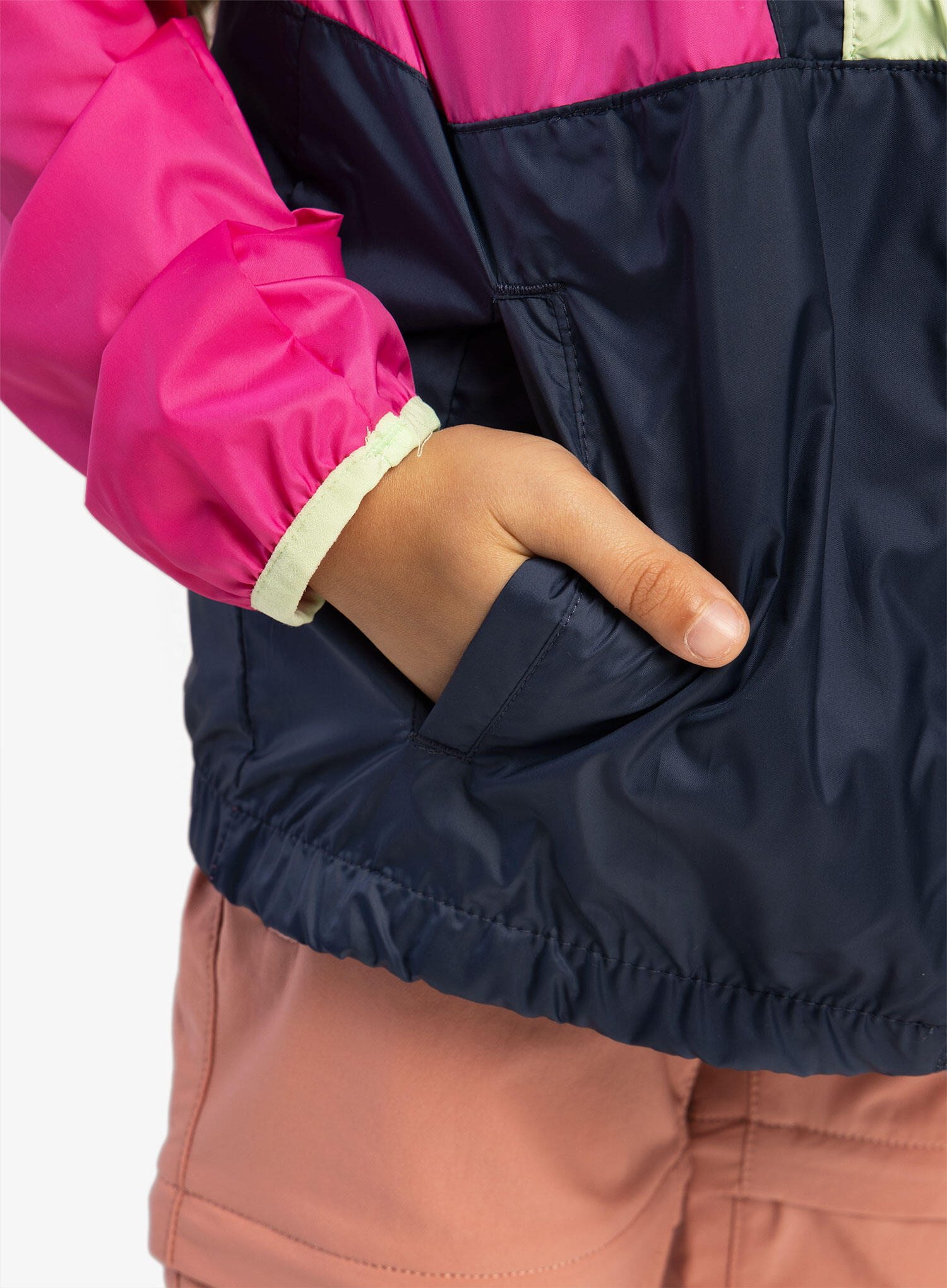 Columbia Back Bowl - Veste coupe-vent à capuche pour enfants 6/7
