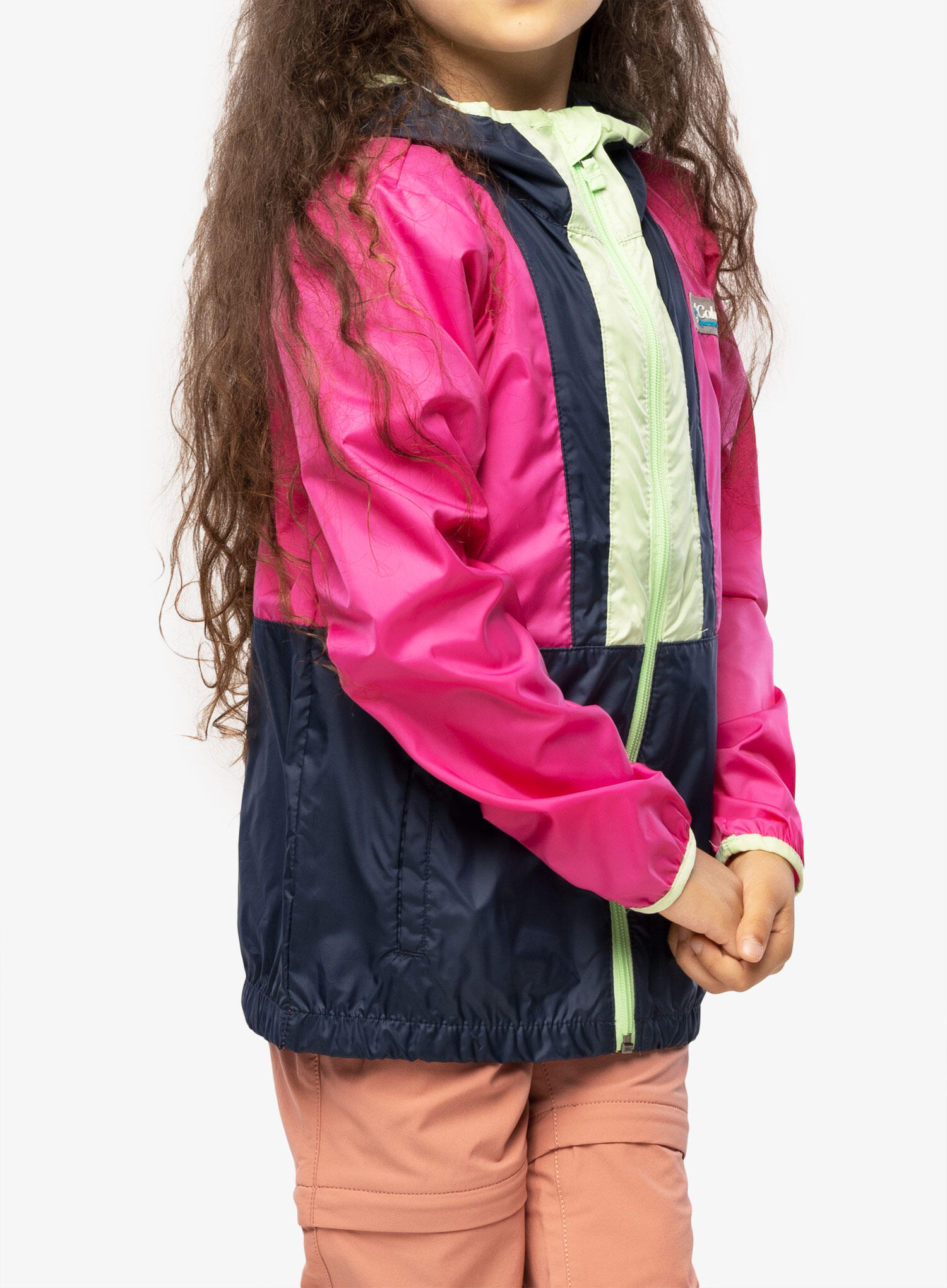 Columbia Back Bowl - Veste coupe-vent à capuche pour enfants 3/7