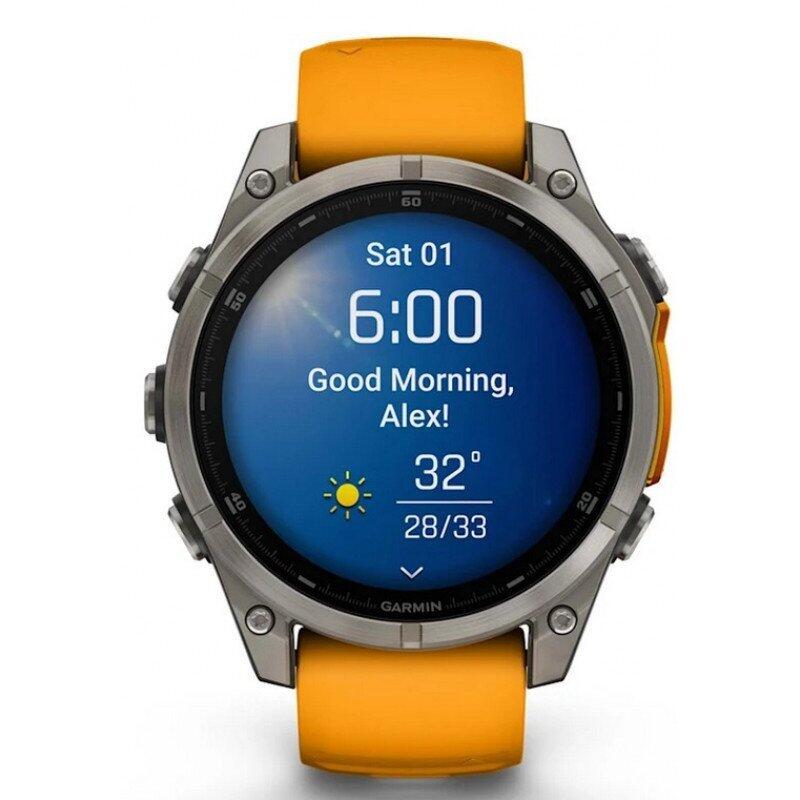 Montre GPS Multisports Garmin Fenix 8 51mm SAPPHIRE AMOLED 3/6