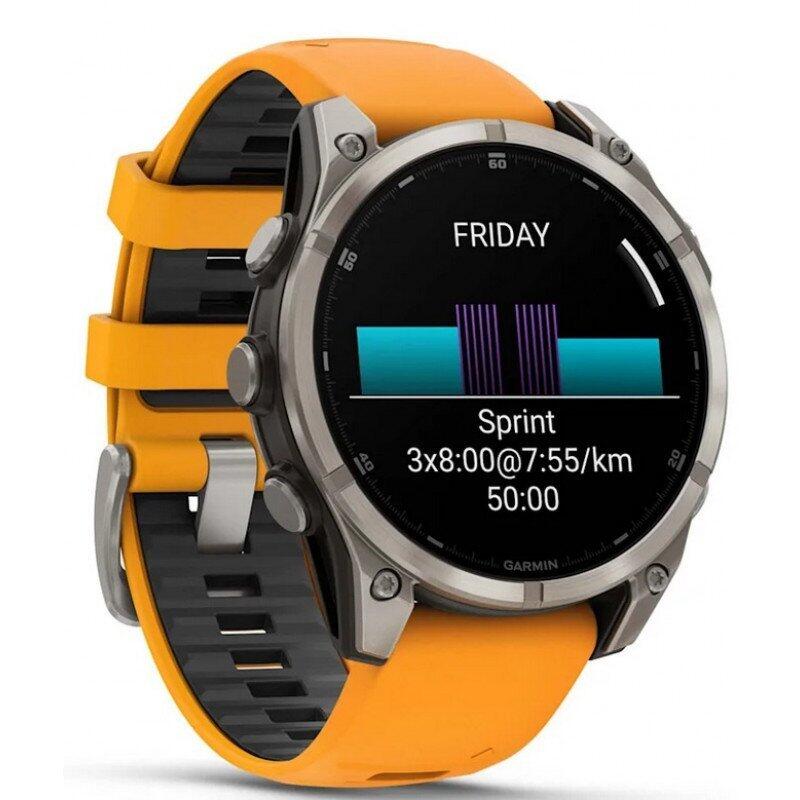 Montre GPS Multisports Garmin Fenix 8 51mm SAPPHIRE AMOLED 4/6