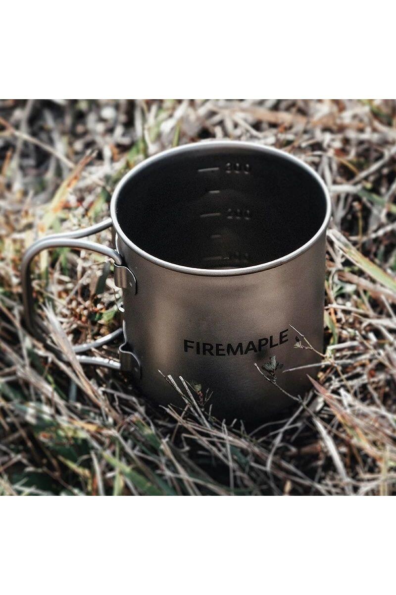 Tazza Da Campeggio Fire-Maple Alti Titanium Titanio 300Ml 7/7