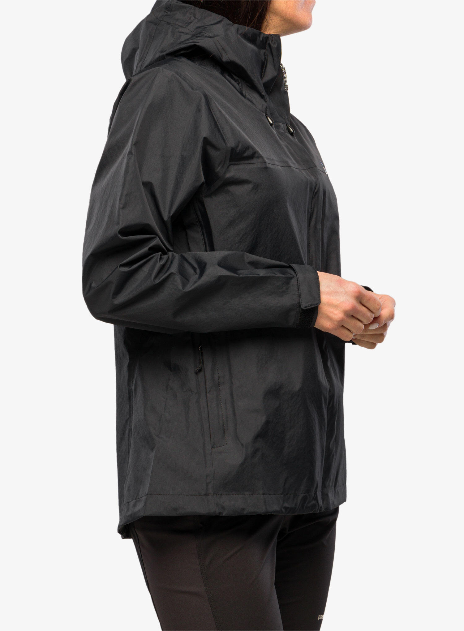 Parka Patagonia Torrentshell noire femme 6/7