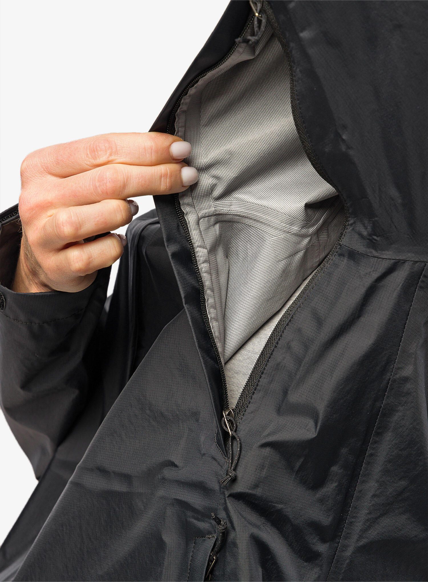 Parka Patagonia Torrentshell noire femme 2/7
