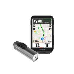 Set iGPSPORT: compteur vélo iGS800 + lampe avant VS800 + lampe arrière TL30