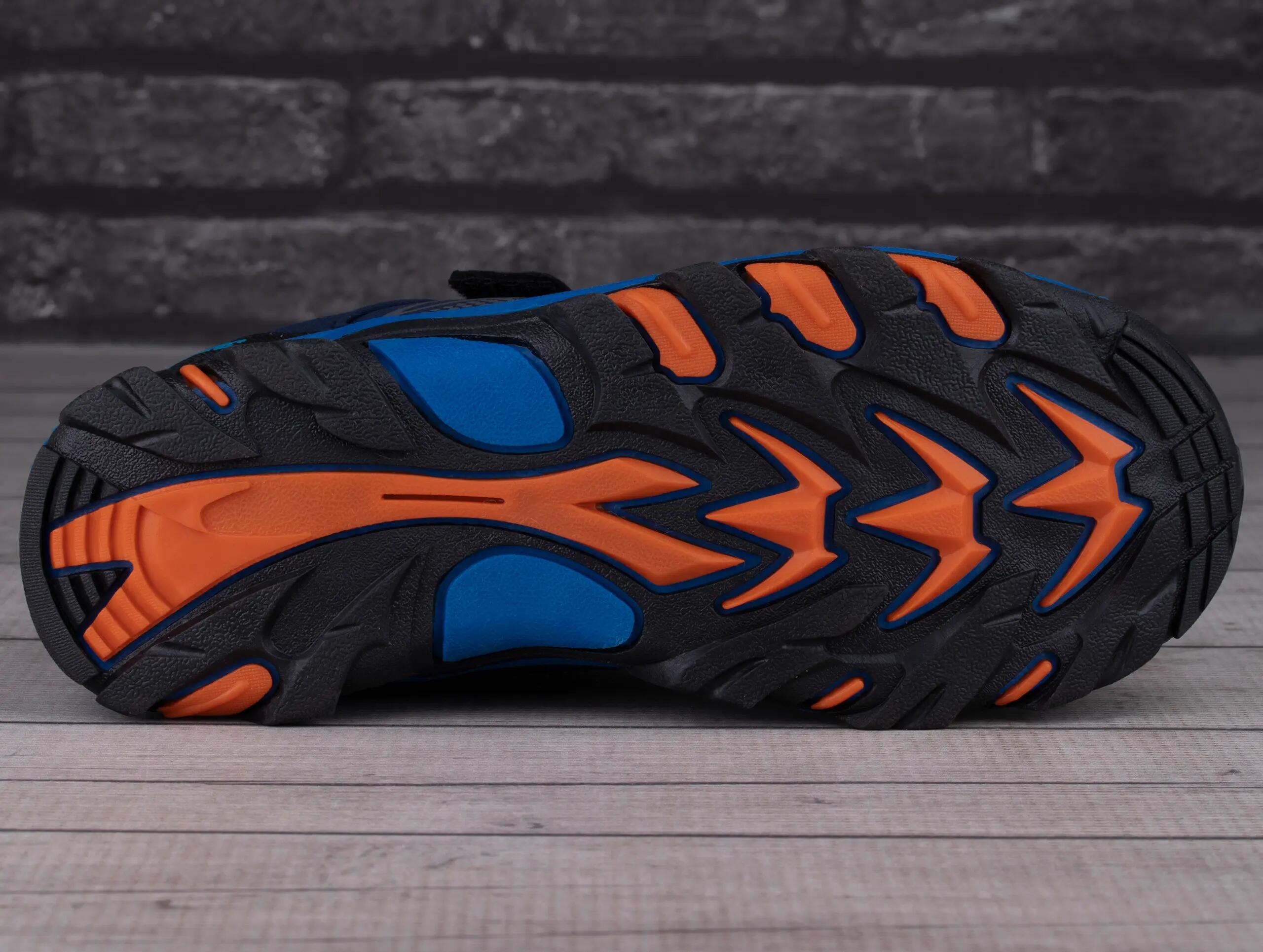 HI-TEC scarponi da trekking Hi-Tec Blackout Low Jr blu/arancione 5/7