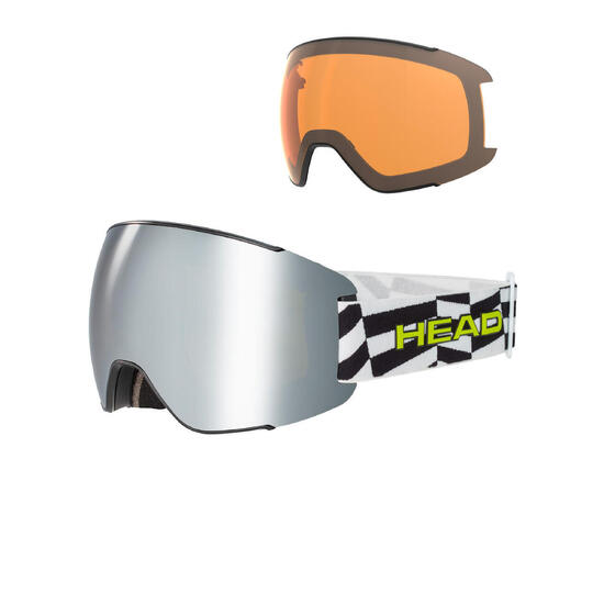 Gogle narciarskie HEAD SENTINEL razzle + dodatkowa szyba