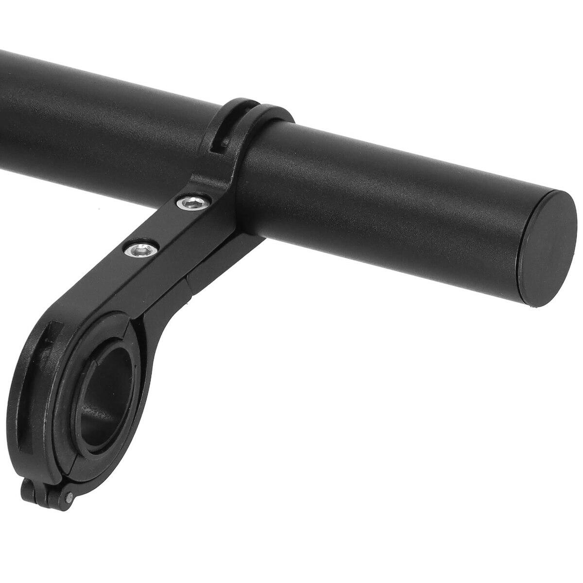 Przedłużenie kierownicy rowerowej, uchwyt na rower 20 cm czarny 2/7