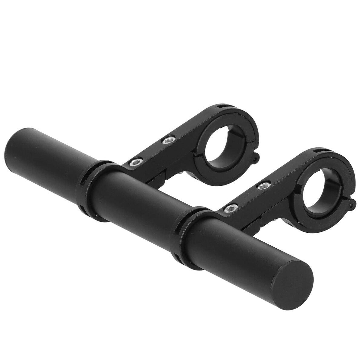 Przedłużenie kierownicy rowerowej, uchwyt na rower 20 cm czarny 6/7