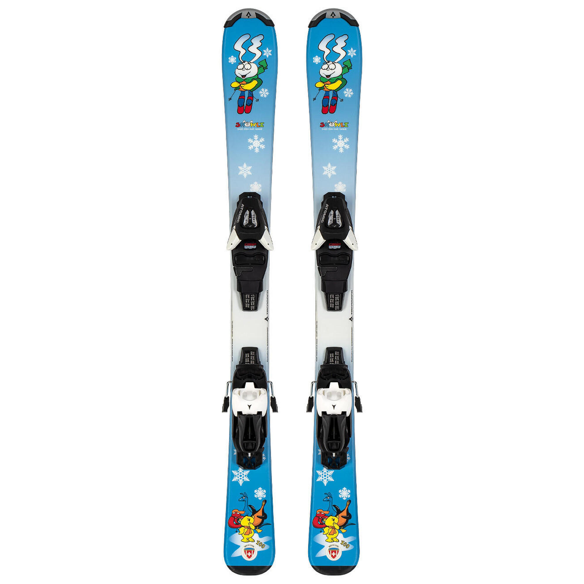 Narty dziecięce TECNOPRO SNOW + wiązanie ATOMIC LC 5 GRIP WALK 70