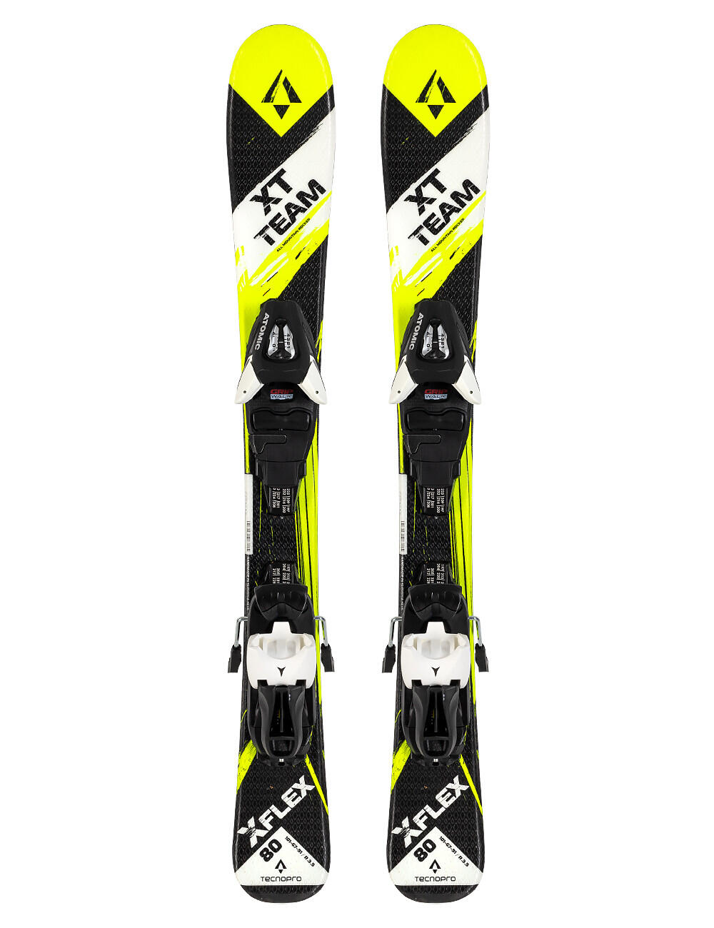 TECNO Dětské lyže TECNOPRO XT TEAM + lyžařské vázání ATOMIC LC 5 s GRIP WALK