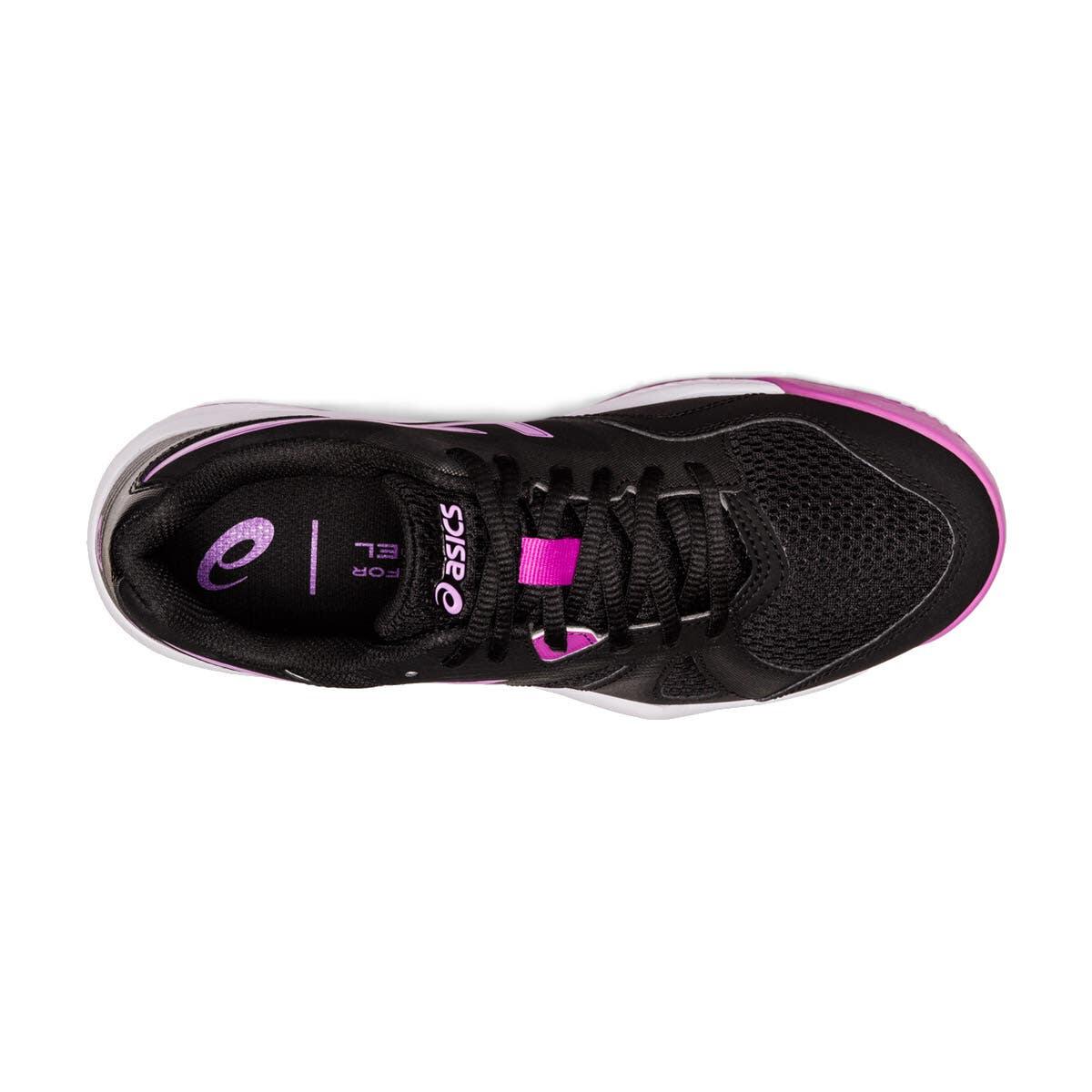 Asics Gel Padel Pro 5 Negro Morado Mujer 1042a200 002 3/7
