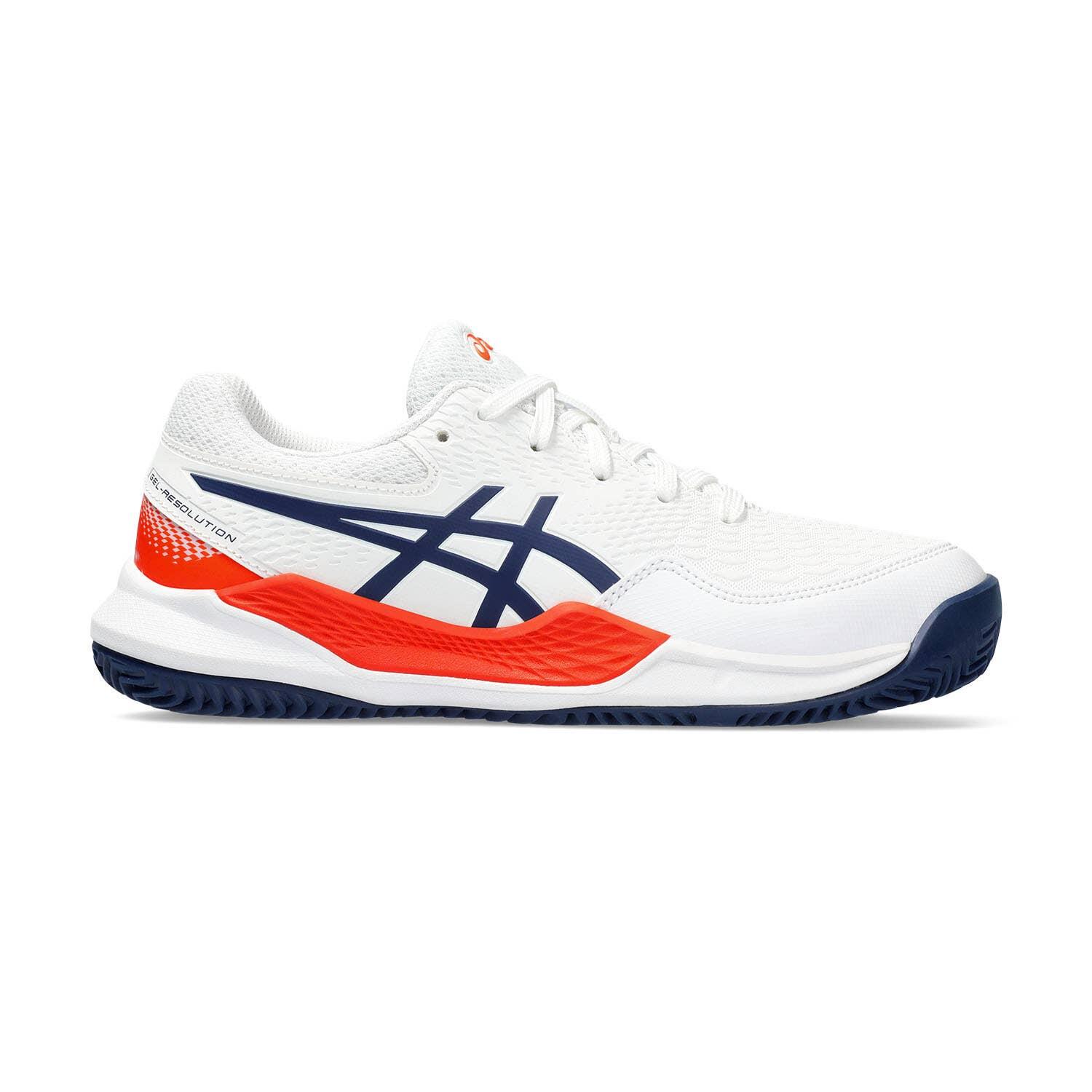 Asics Gel-resolution 9 Gs Clay 1044a068-103 Junior White 1/4