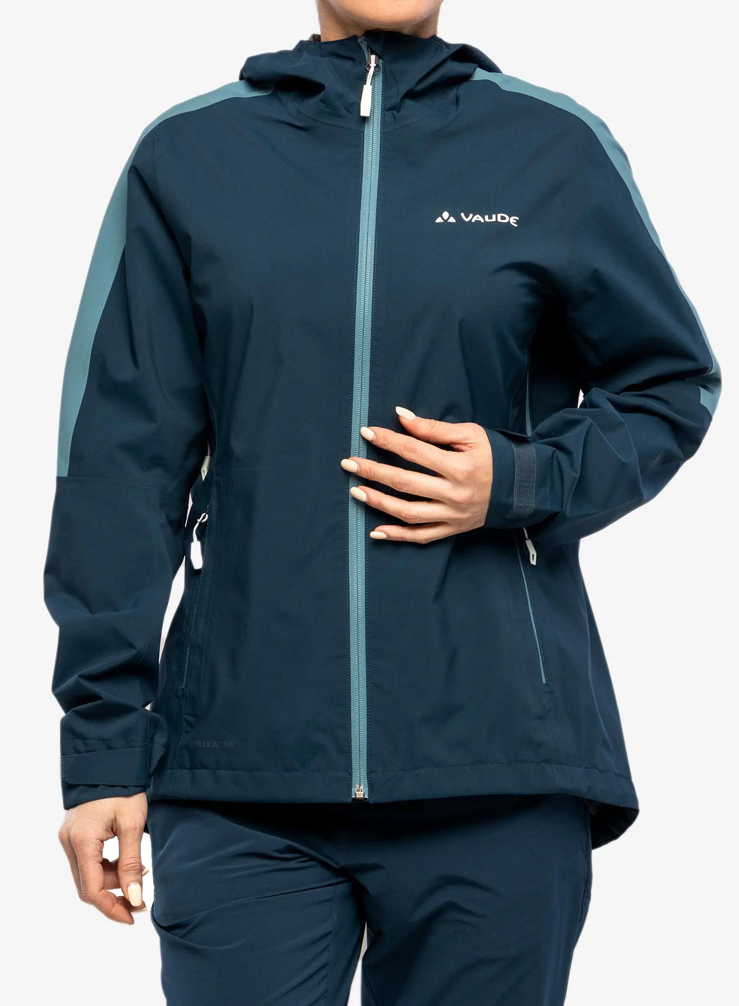 Kurtka przeciwdeszczowa damska Vaude Moab Rain Jacket II 3/7