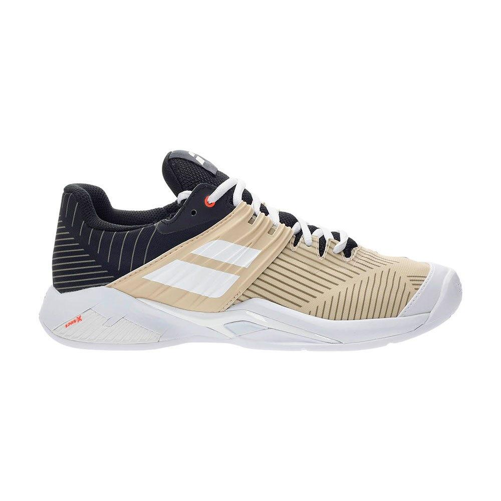 Chaussures Femme Babolat Propulse Fury Clay 31s21554 2026 Noir Et Beige 1/2