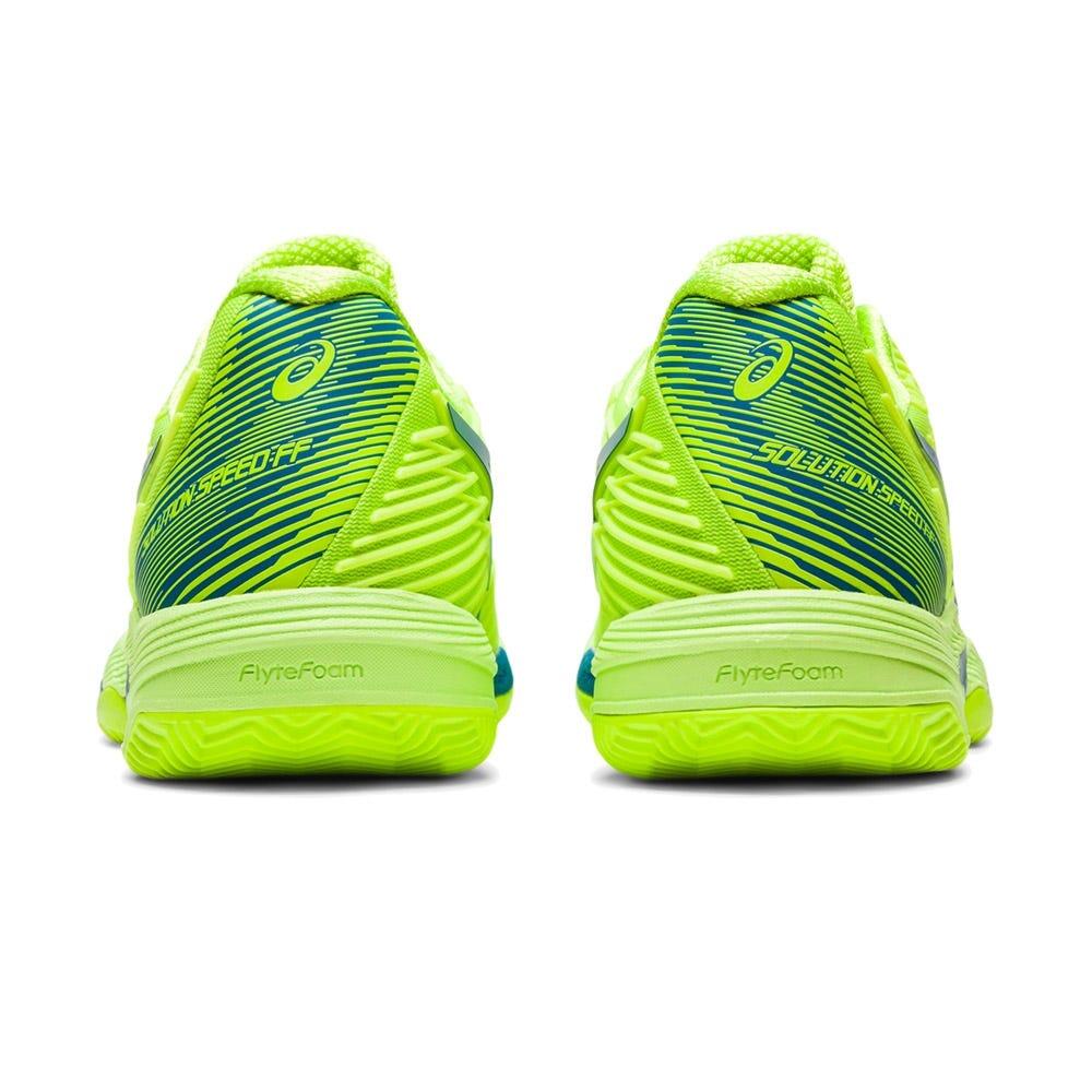 Scarpe Da Donna Asics Solution Speed Ff 2 Clay 1042a134-300 Verde Lime 3/5