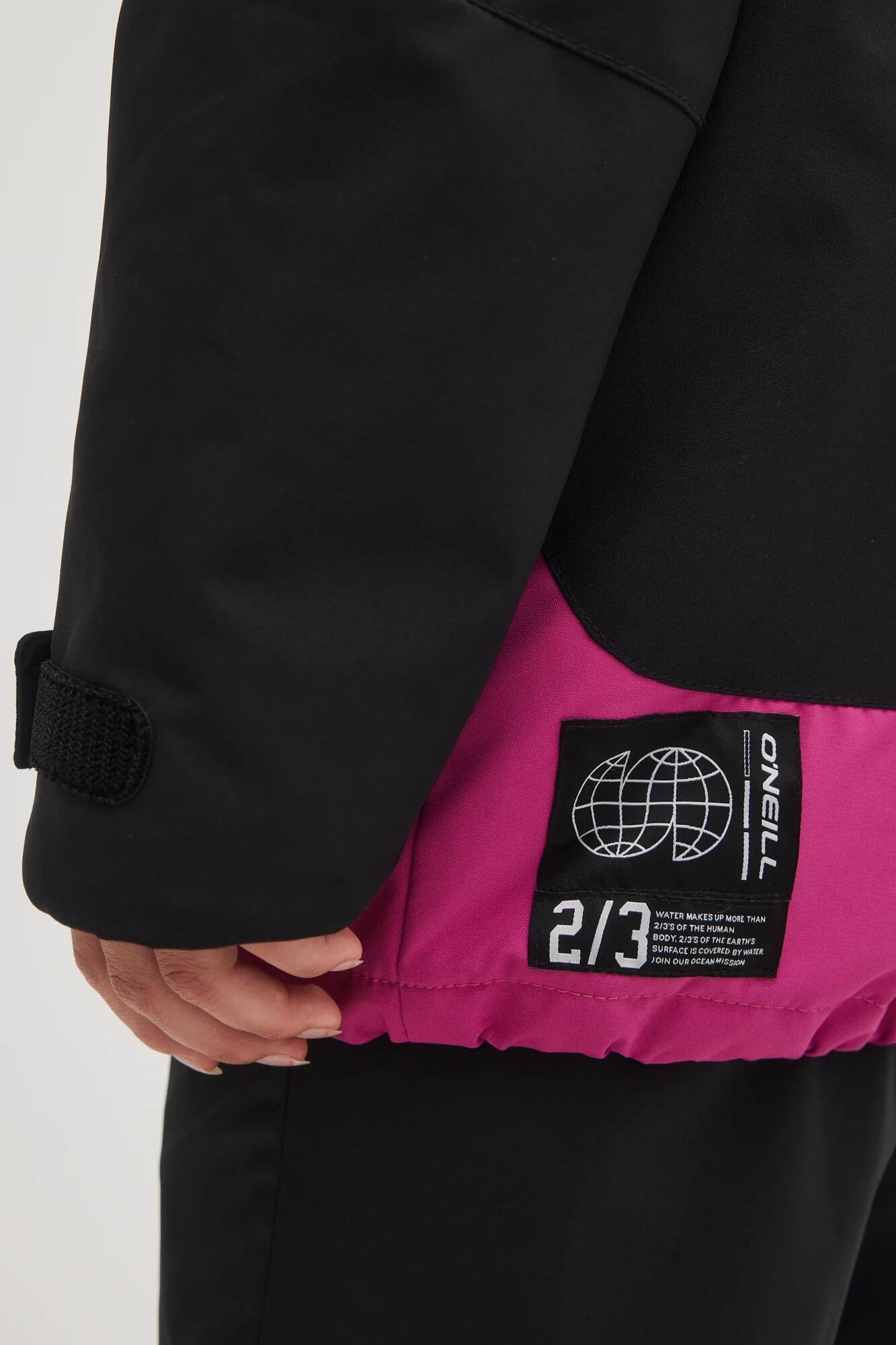 Combinaison de ski O’Neill femme rose et noir 5/7