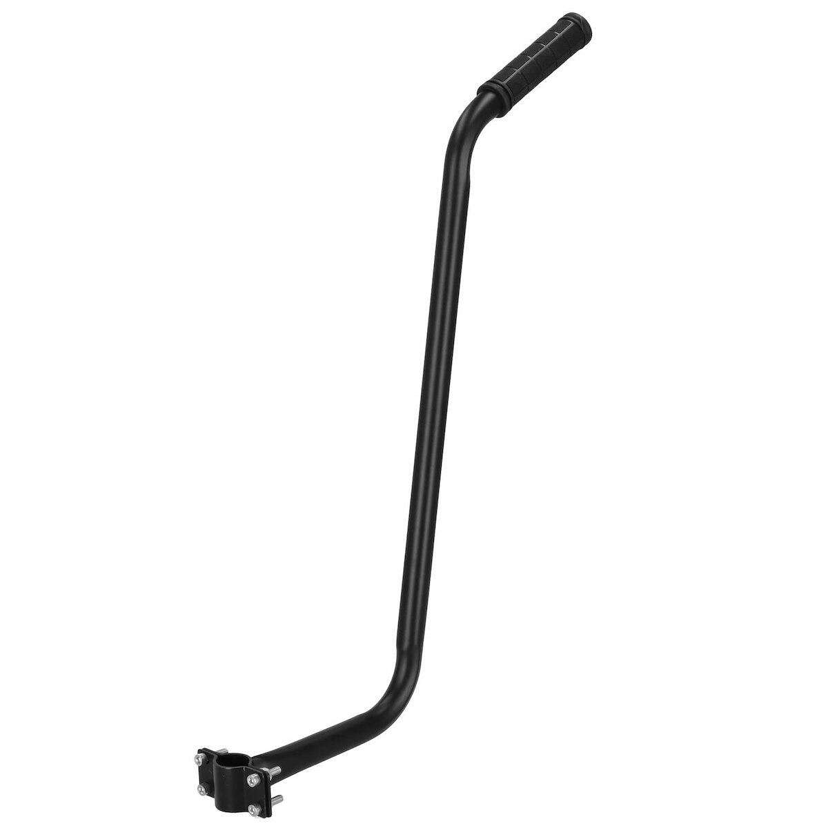 Rączka do prowadzenia roweru 60 cm uchwyt do nauki jazdy stalowy 3/7