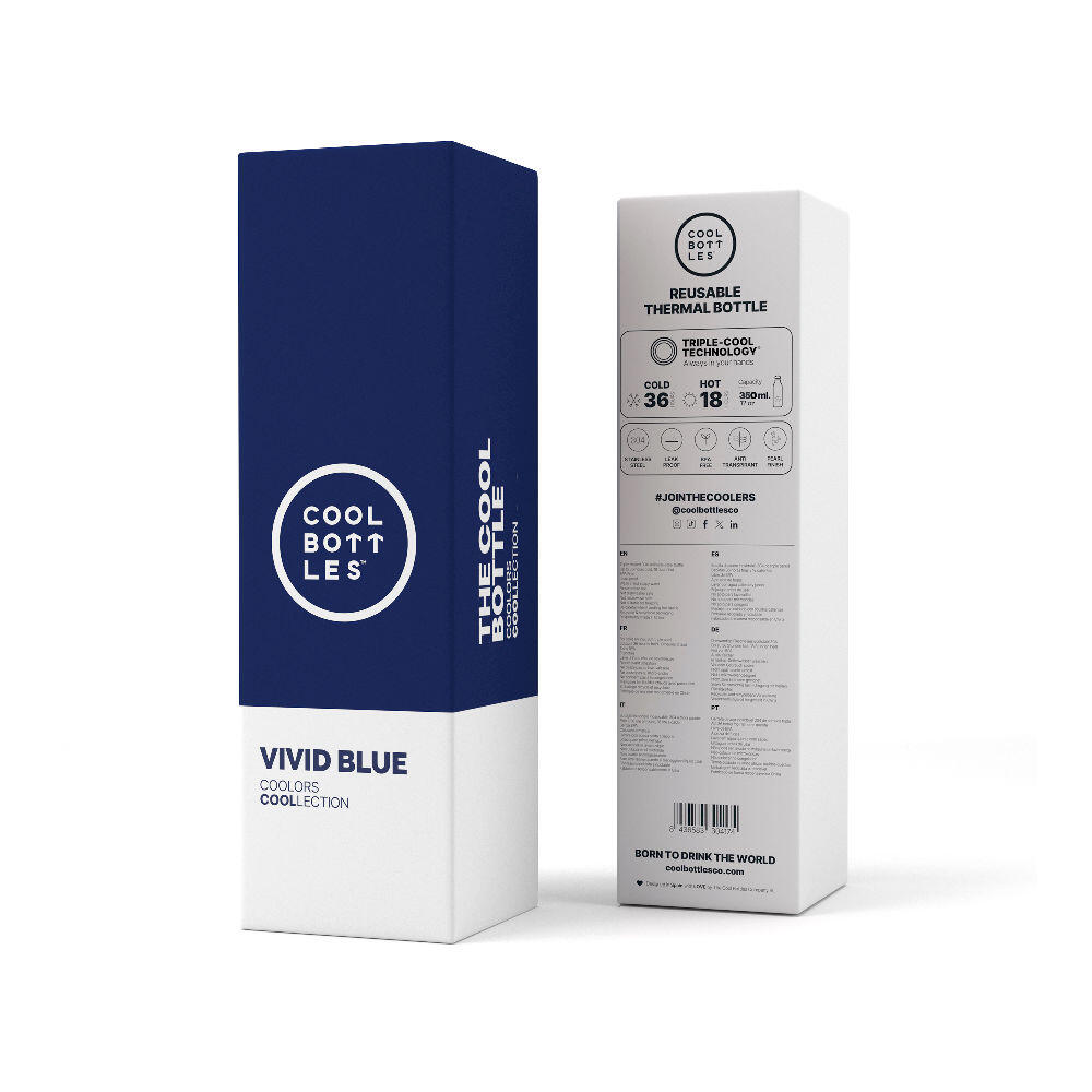 Botella Térmica Acero Inox. Sin BPA. Con envío gratis. Pastel Sky 350ml 4/4