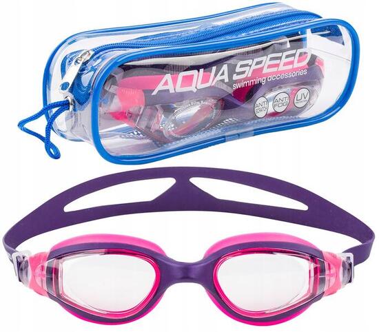 Okulary pływackie dla dzieci z powłoką anti fog Aqua Speed