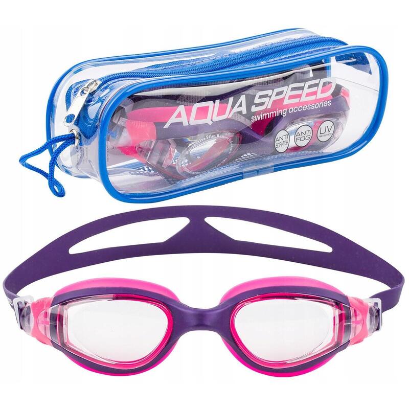 Okulary pływackie dla dzieci z powłoką anti fog Aqua Speed