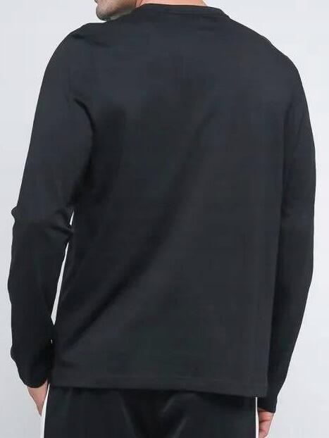 T-shirt à manches longues Essentials Homme PUMA Black 4/6