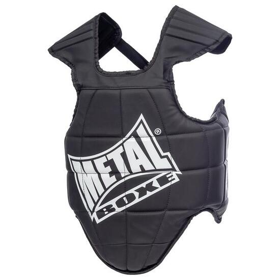 Metal Boxe Plastron Noir Multiboxe 2 (65 À 85 Kg)