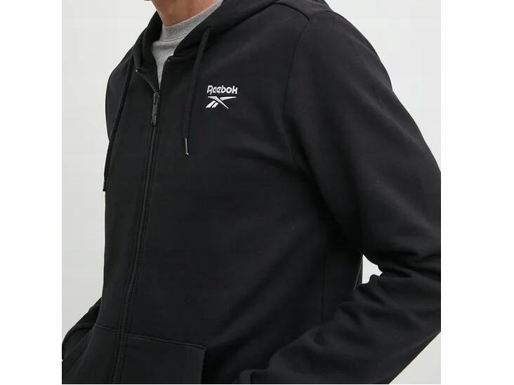 Sweat-shirt de sport REEBOK pour homme, bleu marine, avec capuche 6/6