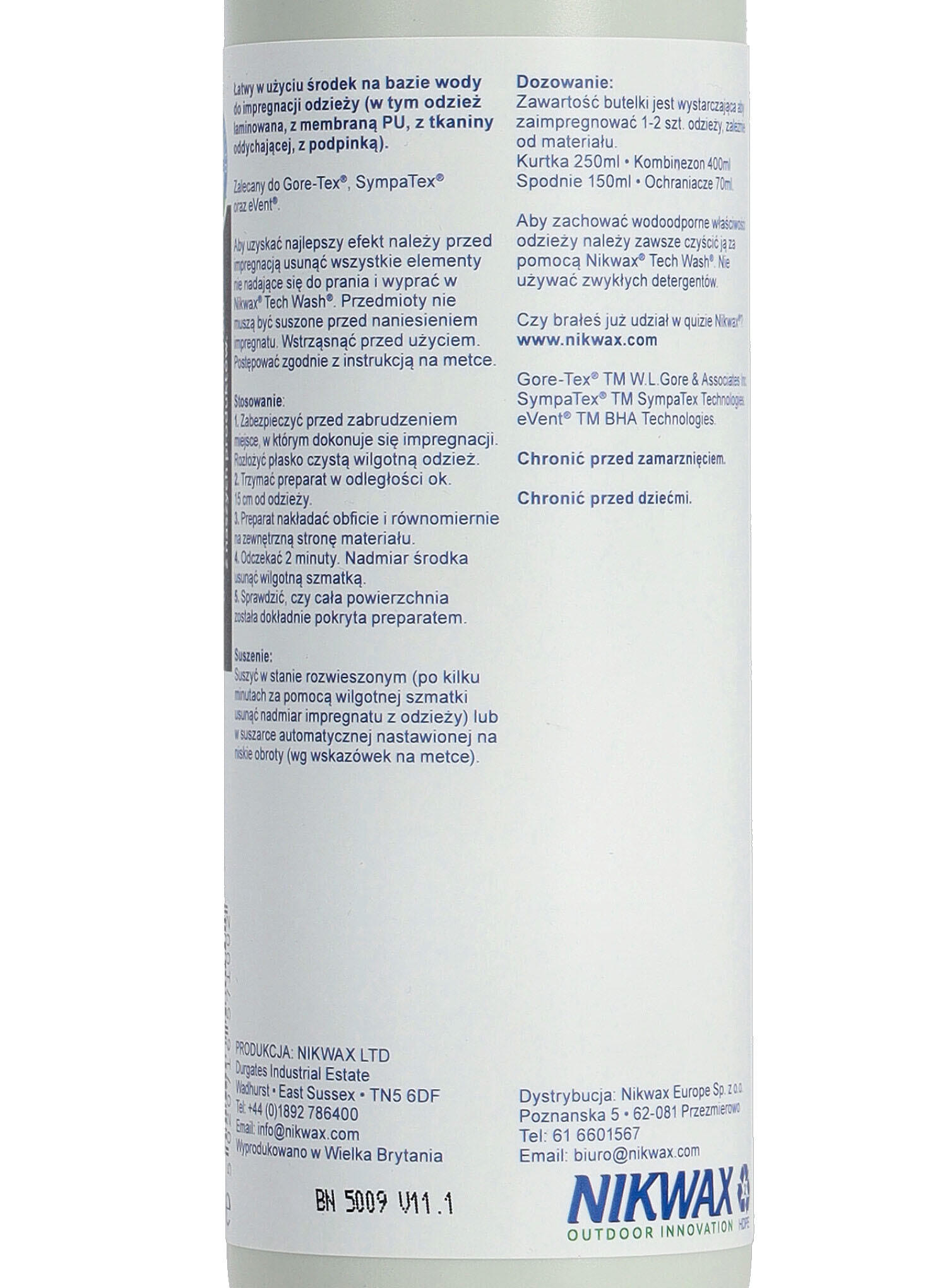 NikWax TX Direct Spray-On - 300ml 5/5